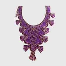handmade collar bead collar